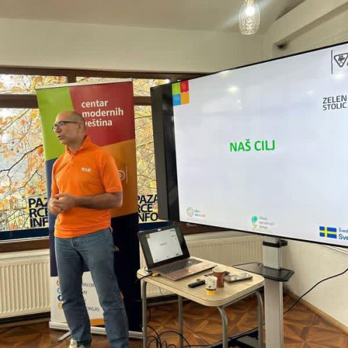 Miloš Đajić - profesor, aktivista, photo: arhiva Centar modernih veština